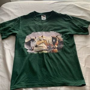 cute horse baby fit tee